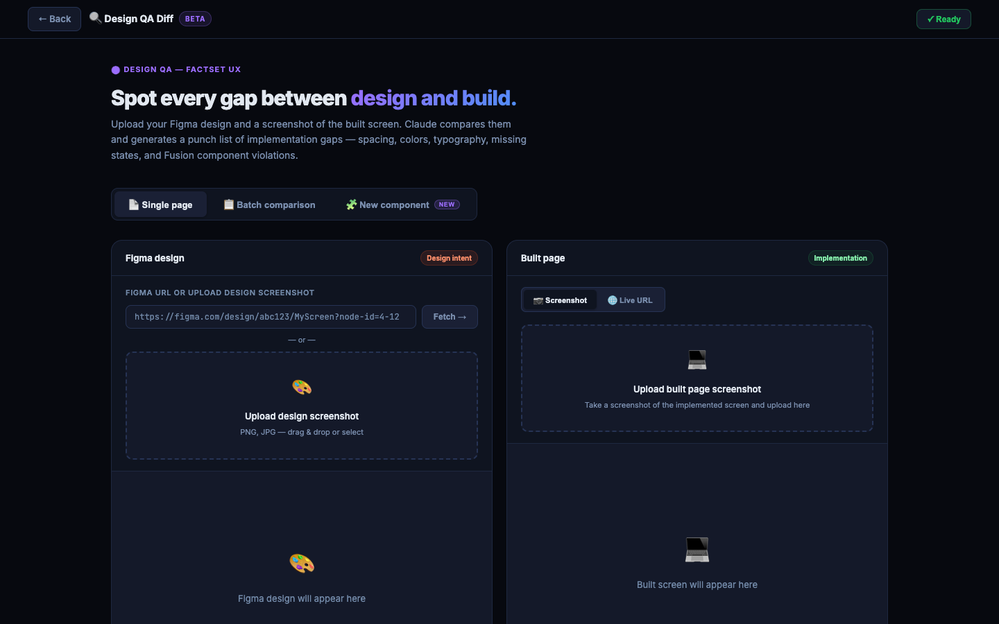 Design QA tool